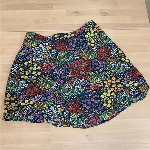 GAP Vibrant Floral A-Line Skirt‎